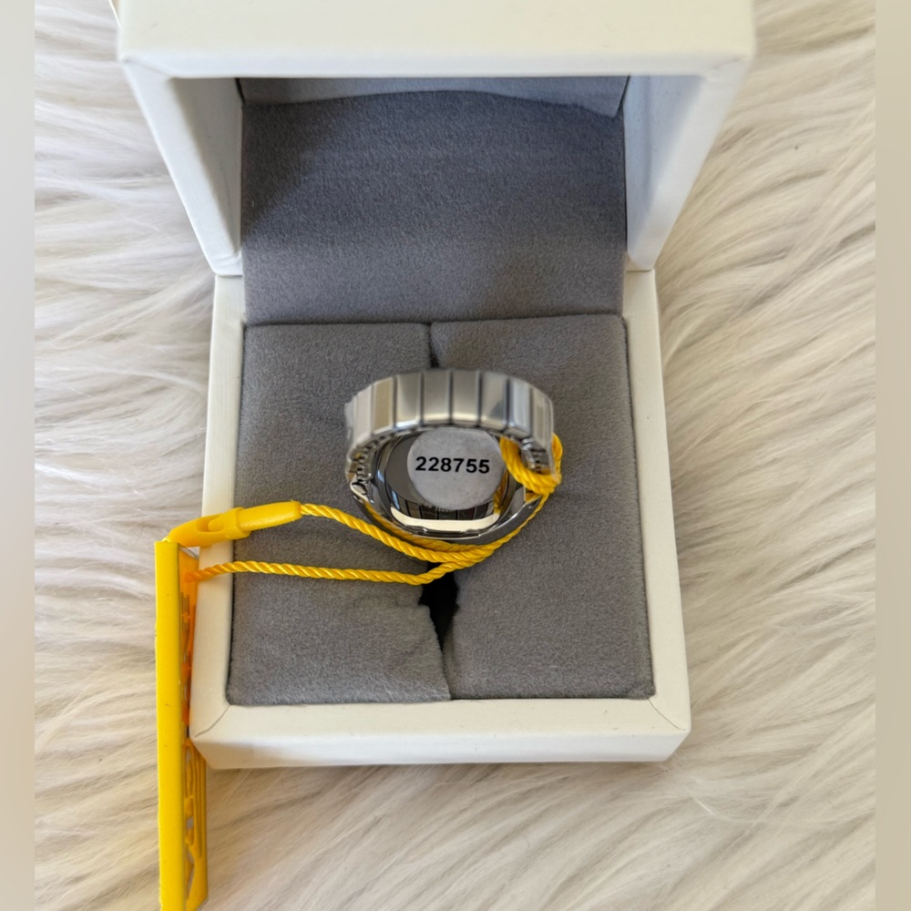 Invicta Mini Angel Women’s Ring Watch Steel Tone 16.5mm Model 48946 - Picture 4 of 8